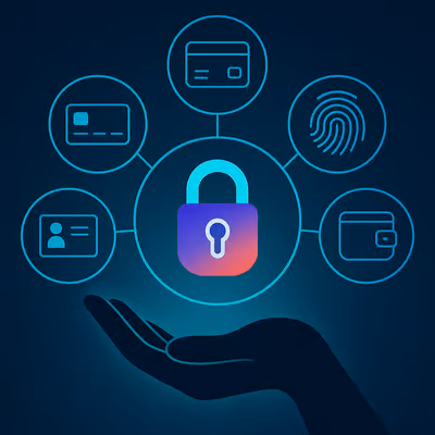 Icons associated with digital trust