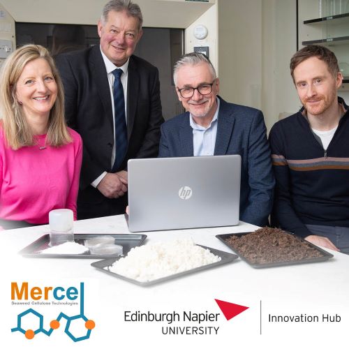 Pictured are: Fiona Mason, Alastair Kennedy, Mark Dorris and Dominic O'Rourke