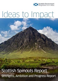 Front cover - Scottish Government spinout report - February 2026