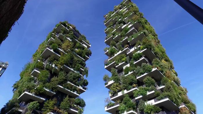 Bosco verticale, Milan - building with vegetation