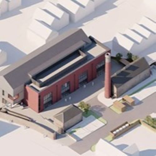 Drawings of the proposed Mountain Bike Innovation Centre