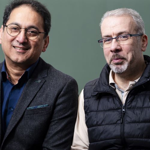 Nanik Ramchandani and Dr Zakwan Jaroucheh
